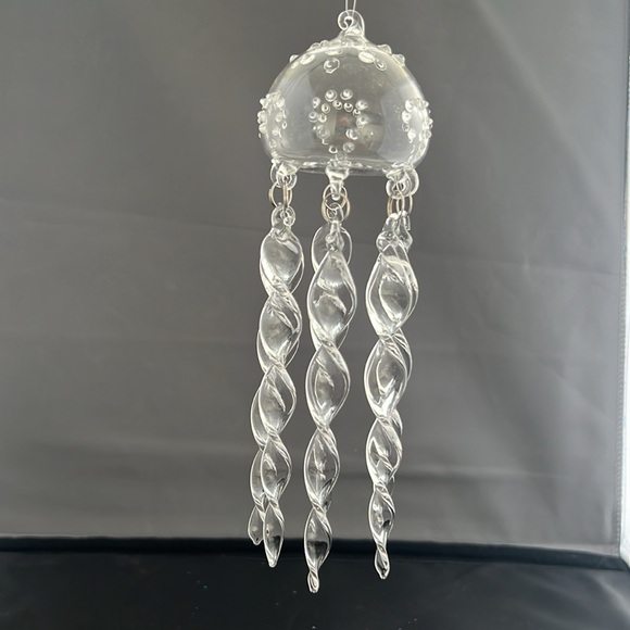Glass jelly fish ornament🎄 - Picture 1 of 2